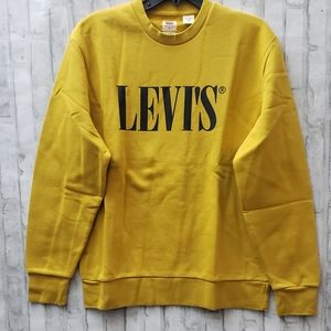 New LEVI'S Graphic Crewneck Sweatshirt, Size M